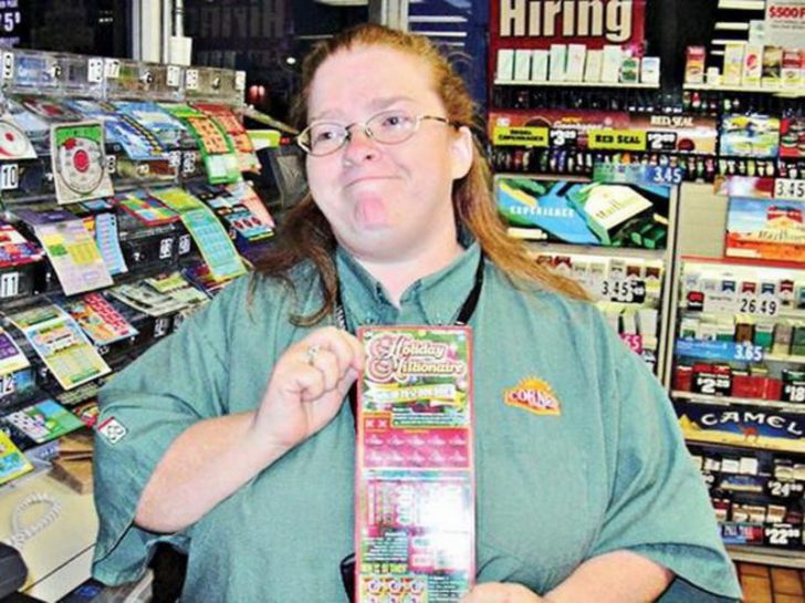 Joan Ginter is a lucky woman who has repeatedly won the lottery