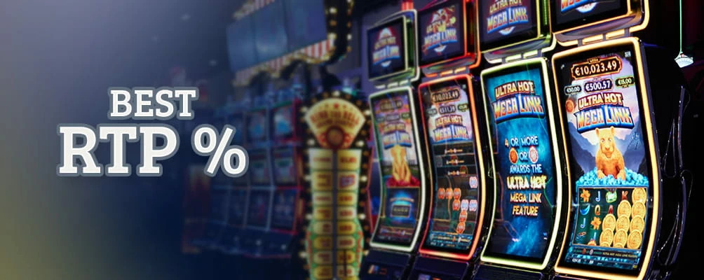 What is the return percentage in slots (rtp)