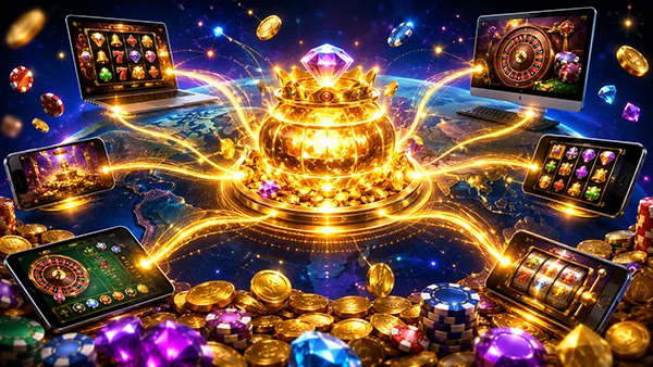 Verbundene Casino-Jackpots